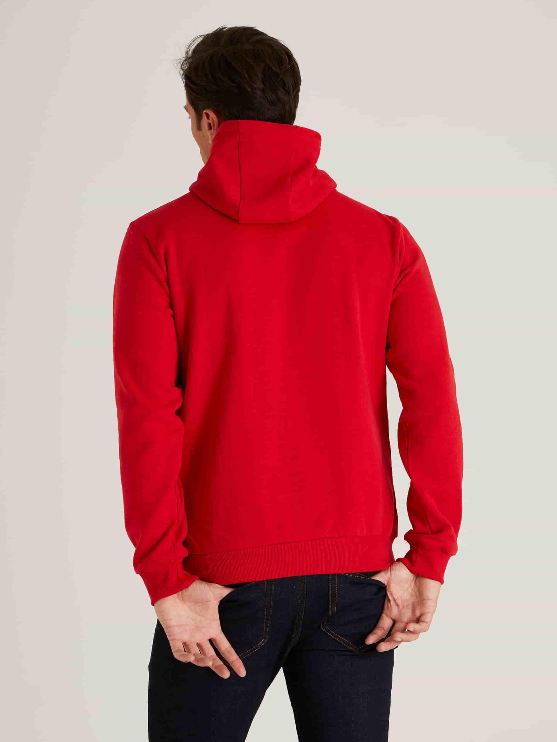 Erkek%20Kışlık%20Kırmızı%20Kapüşonlu%20Sweatshirt%20Renkli%20Şardonlu