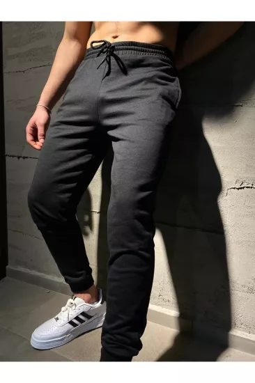 Erkek Slim fit Siyah Jogger Eşorfman Altı