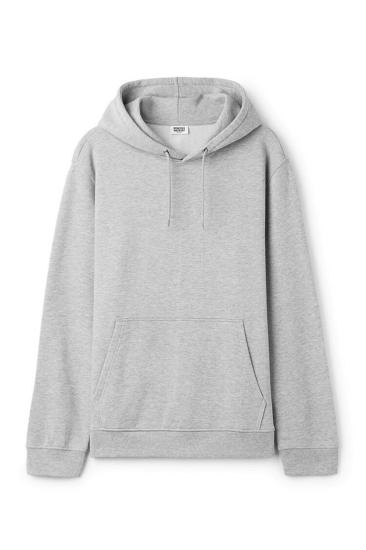 Erkek Kapüşonlu Sweatshirt Tokyolımıted Gri