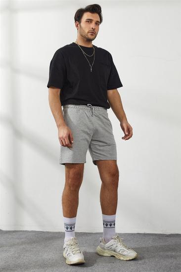 Erkek Slim Fit Yazlık Penye Şort & Bermuda Kapri Pamuklu Terletmez
