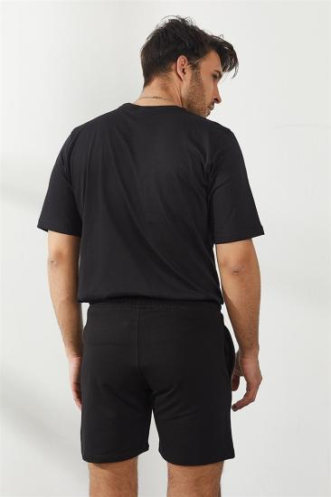 Erkek Slim Fit Yazlık Penye Şort & Bermuda Kapri Pamuklu Terletmez