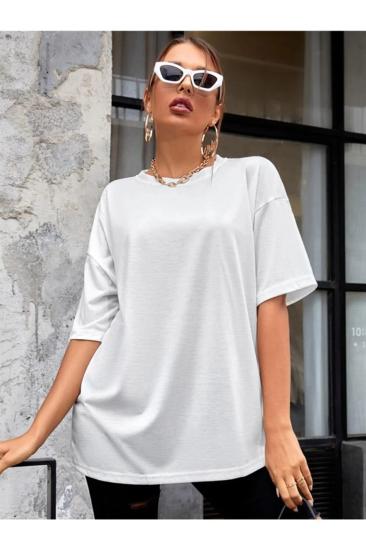 Kadın Oversize T-shirt Kaplankelebek Sırt Baskı