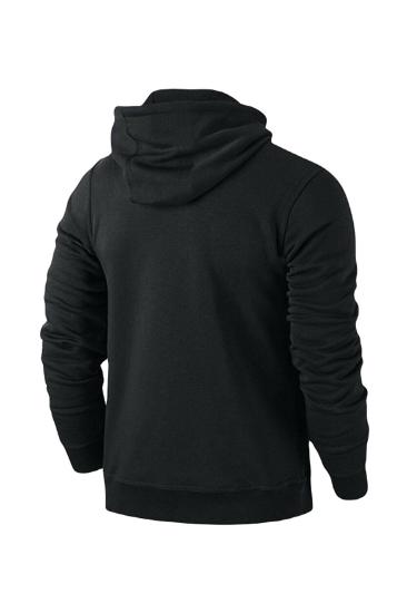 Erkek Kapüşonlu Sweatshirt Müslüm Baskılı Siyah