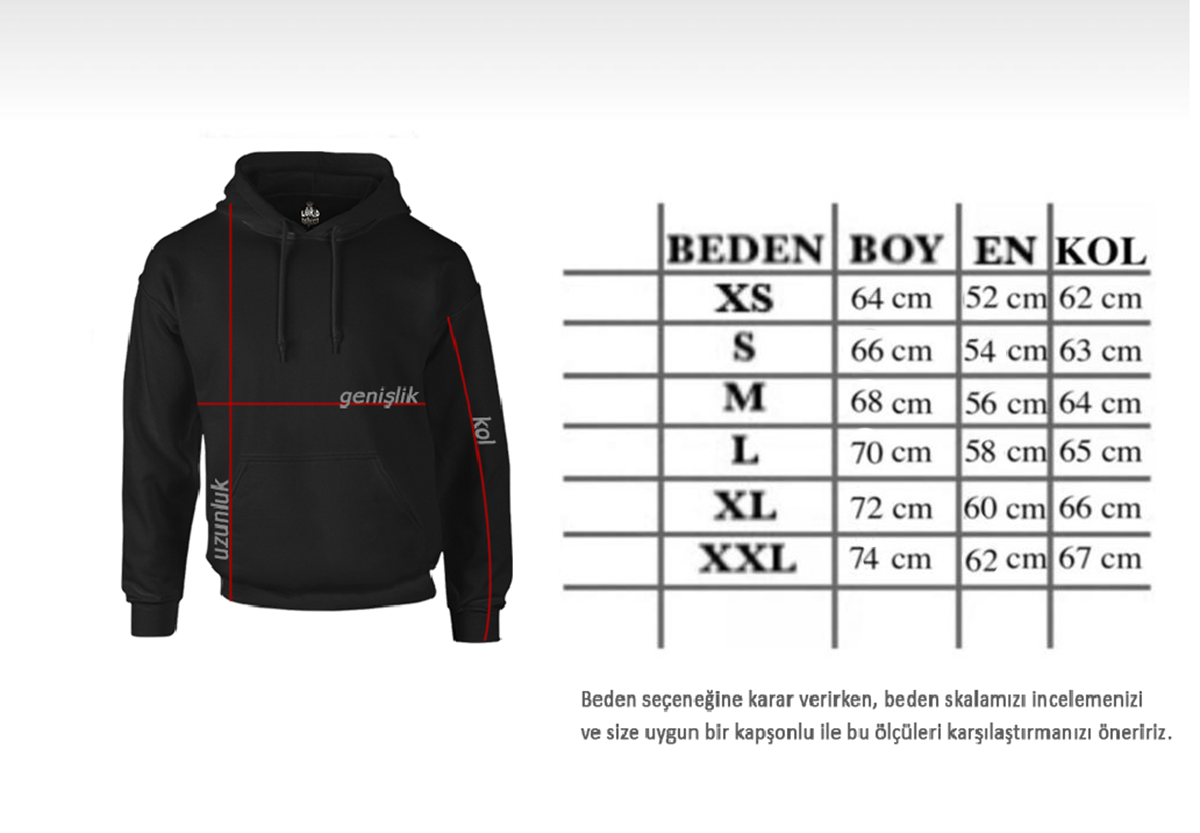 Siyah%20Kapşonlu%20Sweatshirt%20Kıng%20Sırt%20Baskı