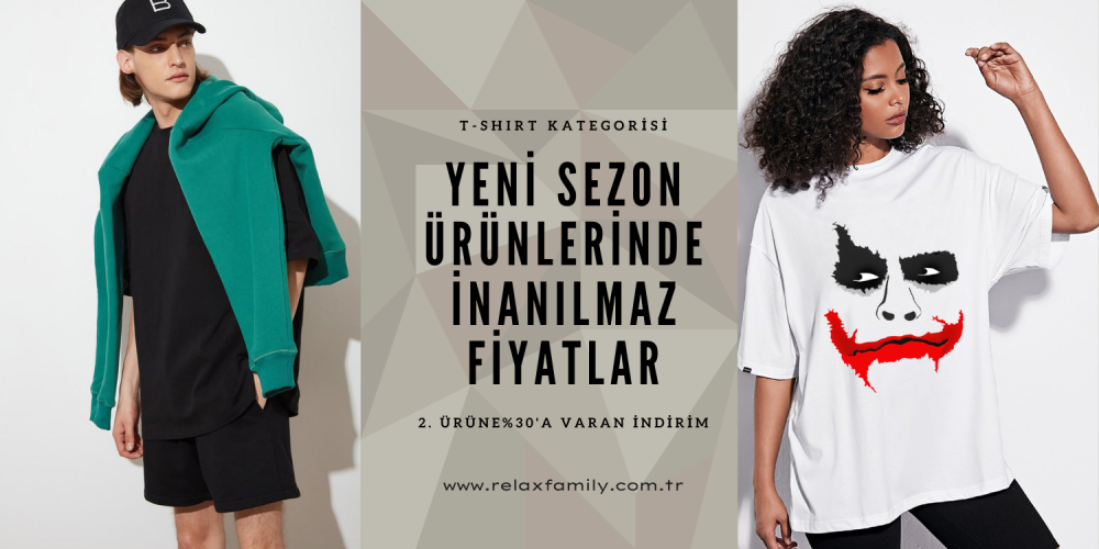 Erkek Kadın T-Shirt